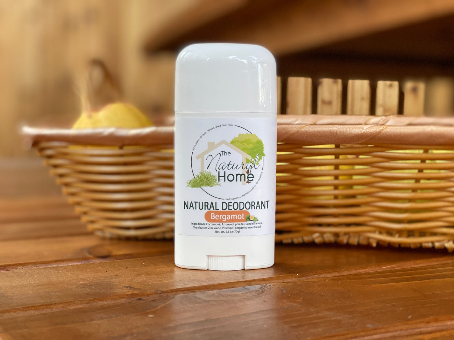 Natural Deodorant - 2.5 oz